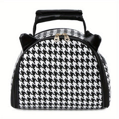 Cow Pattern Mommy Bag Crossbody Portable Baby Mother's Bag