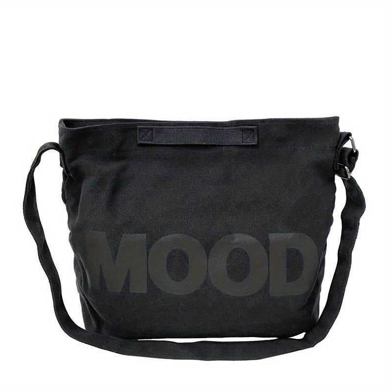 Vintage Vegan Crossbody Bag Large Capacity Shoulder Bag