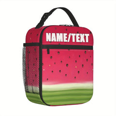Watermelon Insulated Lunch Bag - Leakproof Thermal Tote