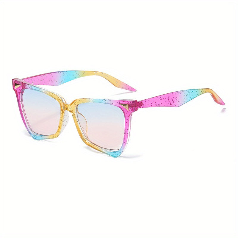 Y2K Irregular Frame Sunglasses Gradient Lens UV400