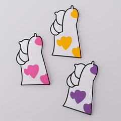 3pcs DIY Dog Paw Iron On Patches Sew On Embroidered Applique For Kids