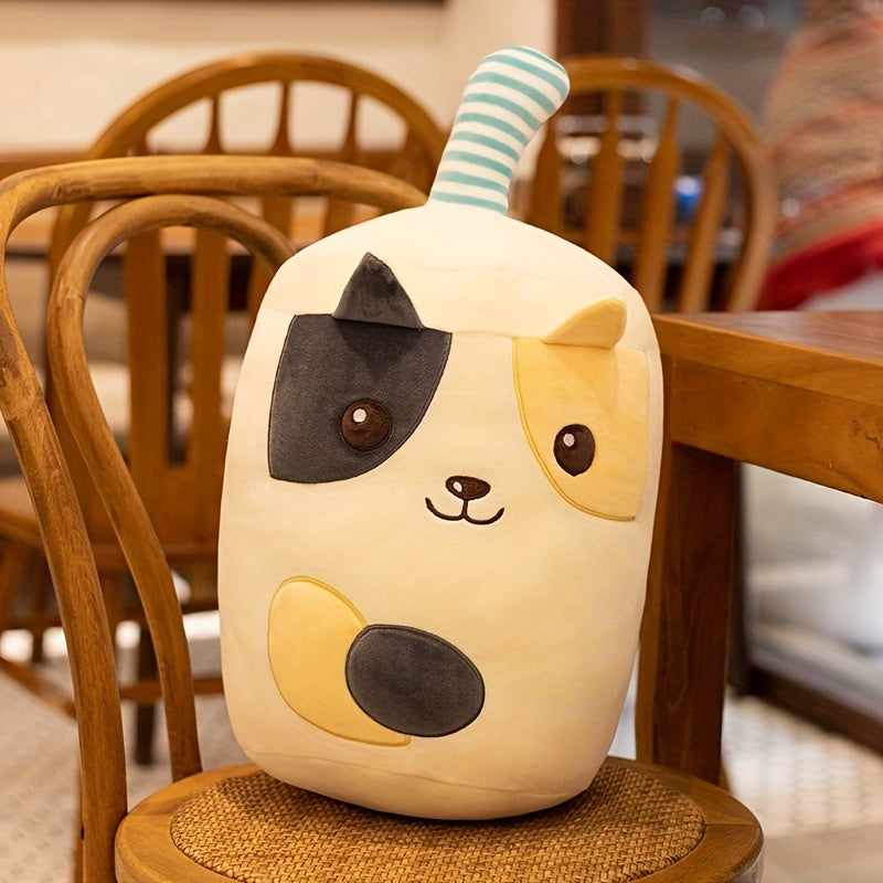 Cartoon Bubble Tea Plush Toy