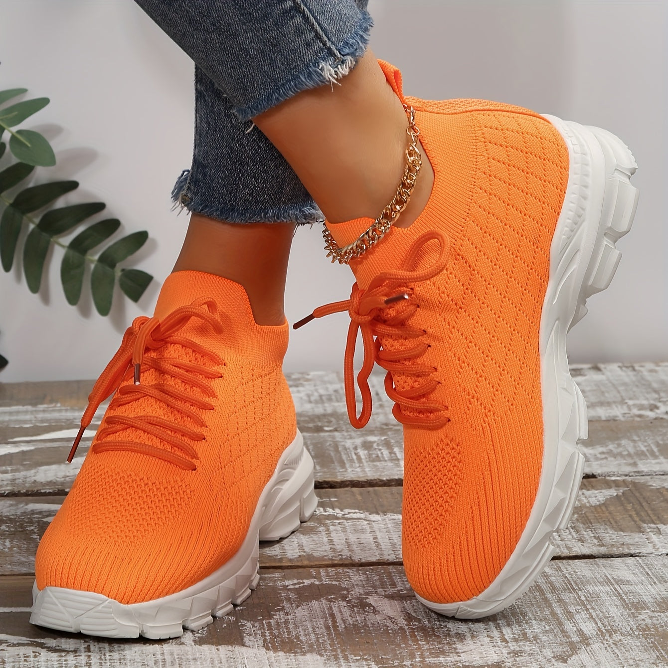 Women's Anti Slip Road Running Shoes Breathable Non slip Sneakers