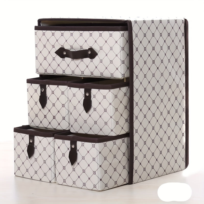 1pc Stackable Storage Box Organizer Drawer Room Decor Home Decor