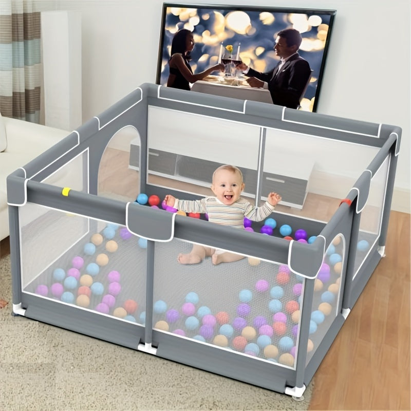 Large Secure Play Yard for Babies & Toddlers