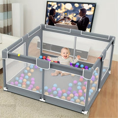 Large Secure Play Yard for Babies & Toddlers