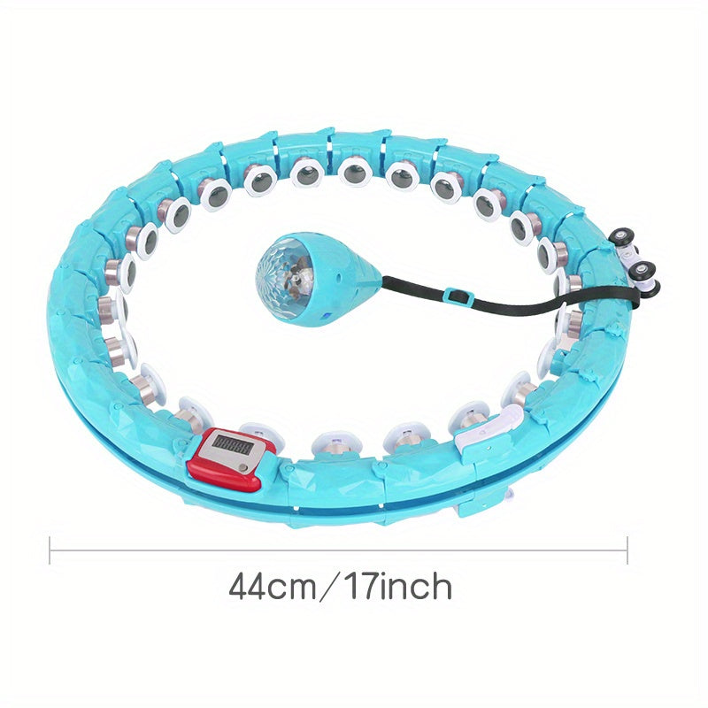 Smart Weighted Fitness Hoop for Waist Abdomen Training