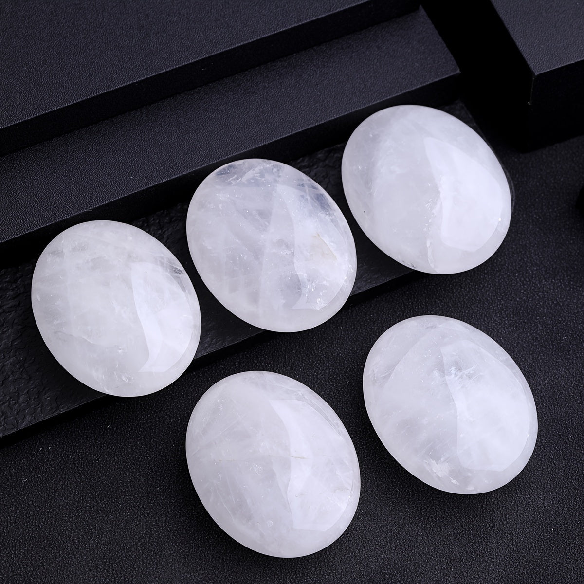 3pcs Natural Stone Chakra Crystal Massage Stone Positive Energy