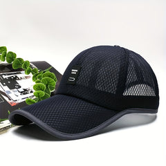 Men's Summer Thin Sunscreen Baseball Cap Outdoor Sports Mesh Cap
