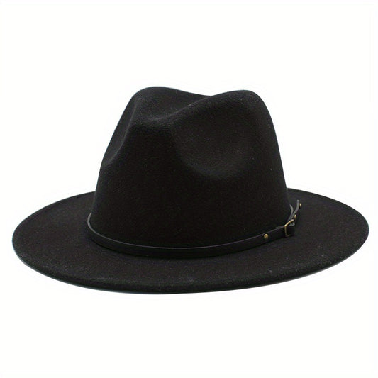 Retro Breathable Fedora Cap for Men and Women