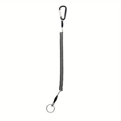 6pcs Fishing Tools Lanyard Retractable Safety Coiled Lanyard