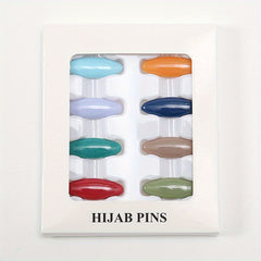 Colorful Safety Pins Scarf Brooch Pin Scarf Accessories Clothing