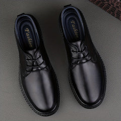 Men's Leather Derby Shoes Wear resistant Non Slip Business