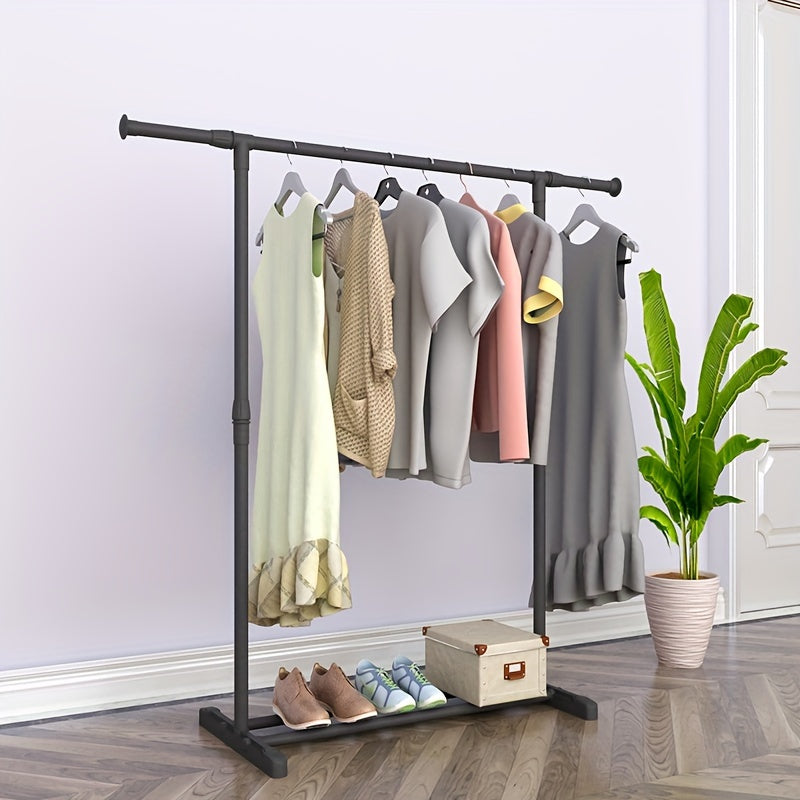 Telescopic Clothes Drying Rack Household Assembly Clothes Hanger Clothes Rack