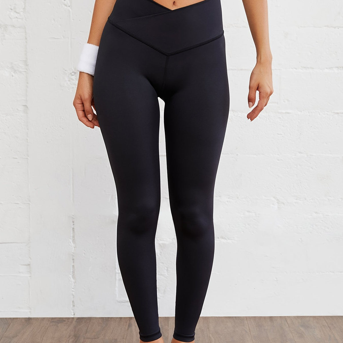 High Waist Crisscross Yoga Leggings Seamless Stretchable Pants