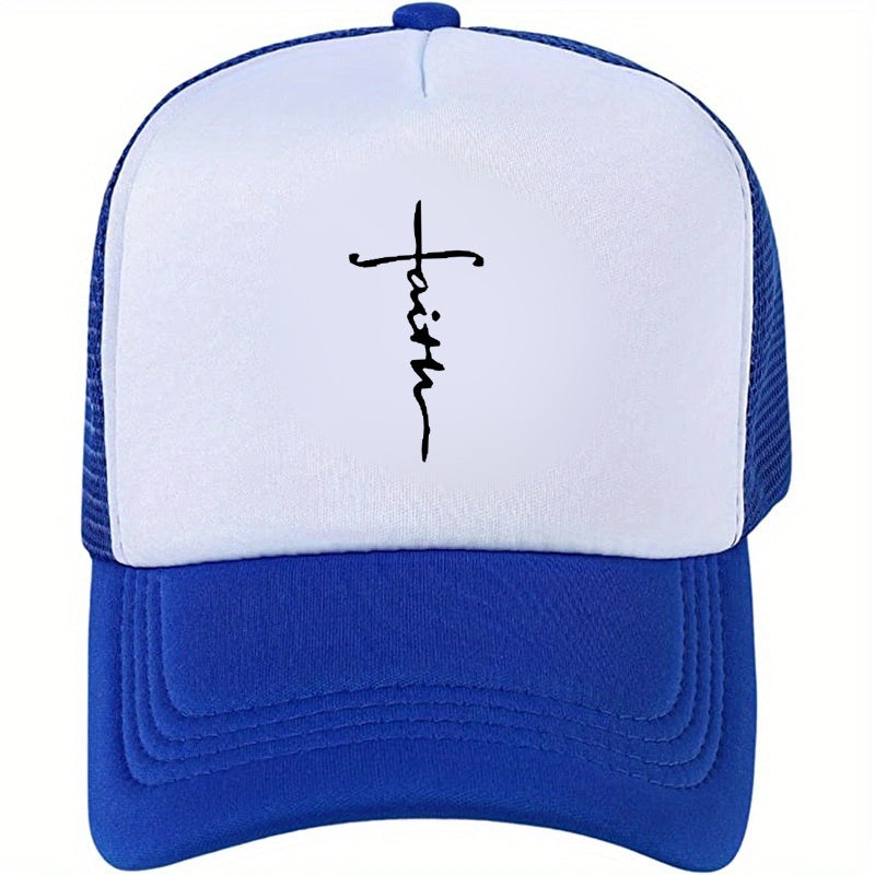 Unisex Sunshade Preppy Style Adjustable Baseball Cap For Outdoor Sport