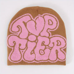 Y2K Knitted Beanie Hat for Men and Women
