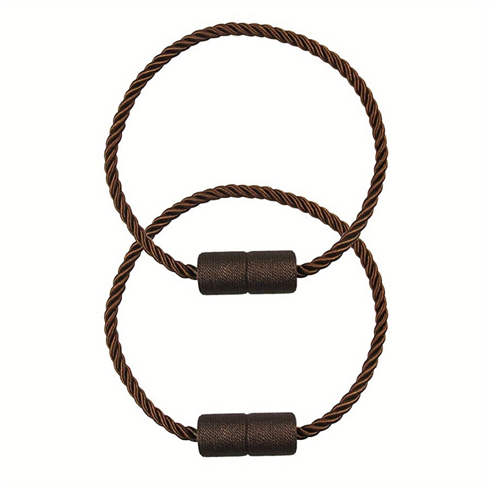 2pcs Magnetic Curtain Tiebacks Modern Rope Tiebacks For Drapes