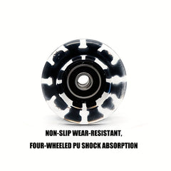 4pcs Luminous Roller Skates Wheels With Bearing