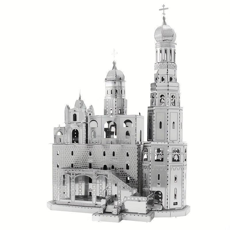 Ivan Cathedral 3D Puzzle Stainless Steel Model