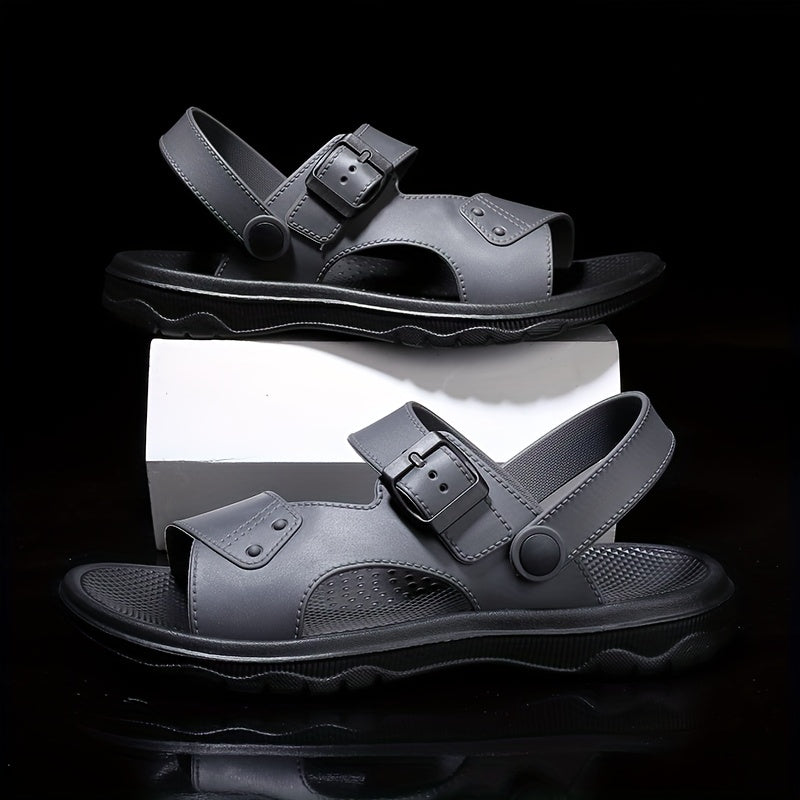 Men's Non Slip Sandals Quick Drying Comfy Slides Beach Shoes