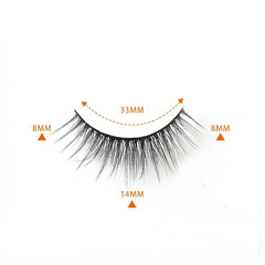24 Pairs Natural Thick 3D Mink Eyelashes for Long Lasting Natural Look