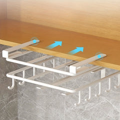 Storage Cabinet Paper Towel Rack Kitchen Punch Cutting Board Rack