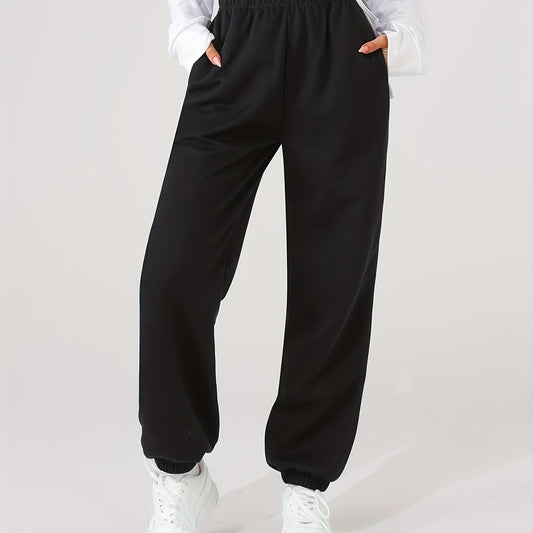 Women's High Waist Sweatpants Autumn Winter Jogger Pants