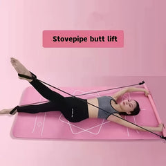 Pilates Stretching Stick Tension Rope Fitness Elastic Puller Yoga Equipment