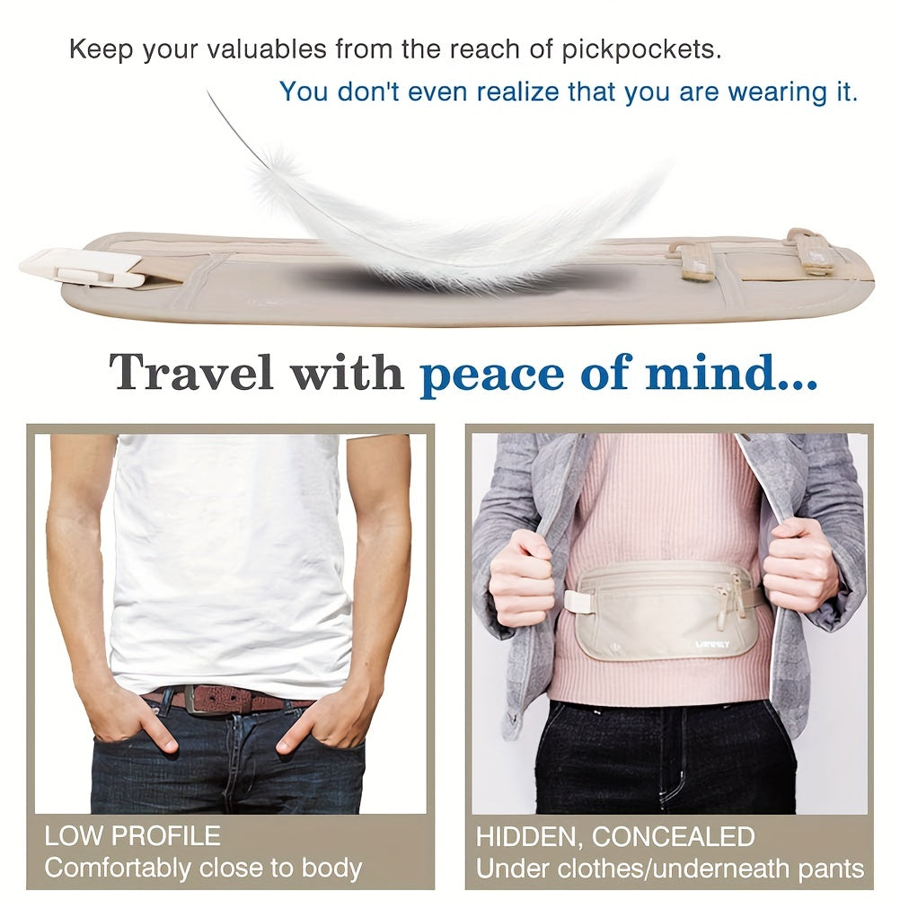 Invisible Travel Waist Bag Pouch Portable Small Fanny Pack Wallet