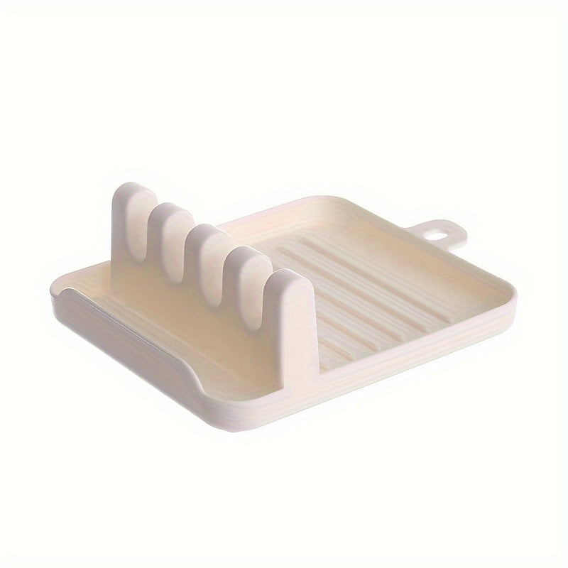 Painting Brush Rest Holder With 4 Slots Plastic Watercolor Paint Palette