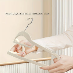 10pcs Velvet Hanger Heavy Duty Non-slip Hanger for Coats Pants and Dress Clothes