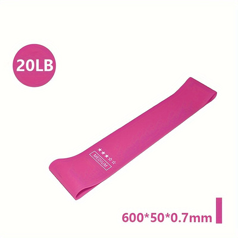 Yoga Resistance Bands Fitness Stretching Ropes - 5LB to 40LB - Strength Training