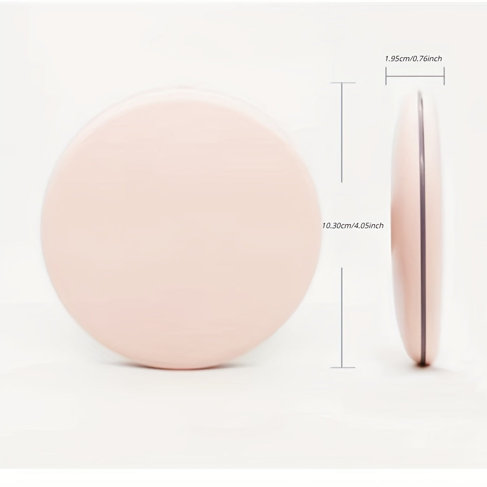 LED Compact Mirror for Handbag and Travel, Round Light Up Pocket Mirror