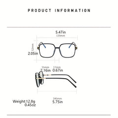 Clear Lens Glasses Frame for Women Men