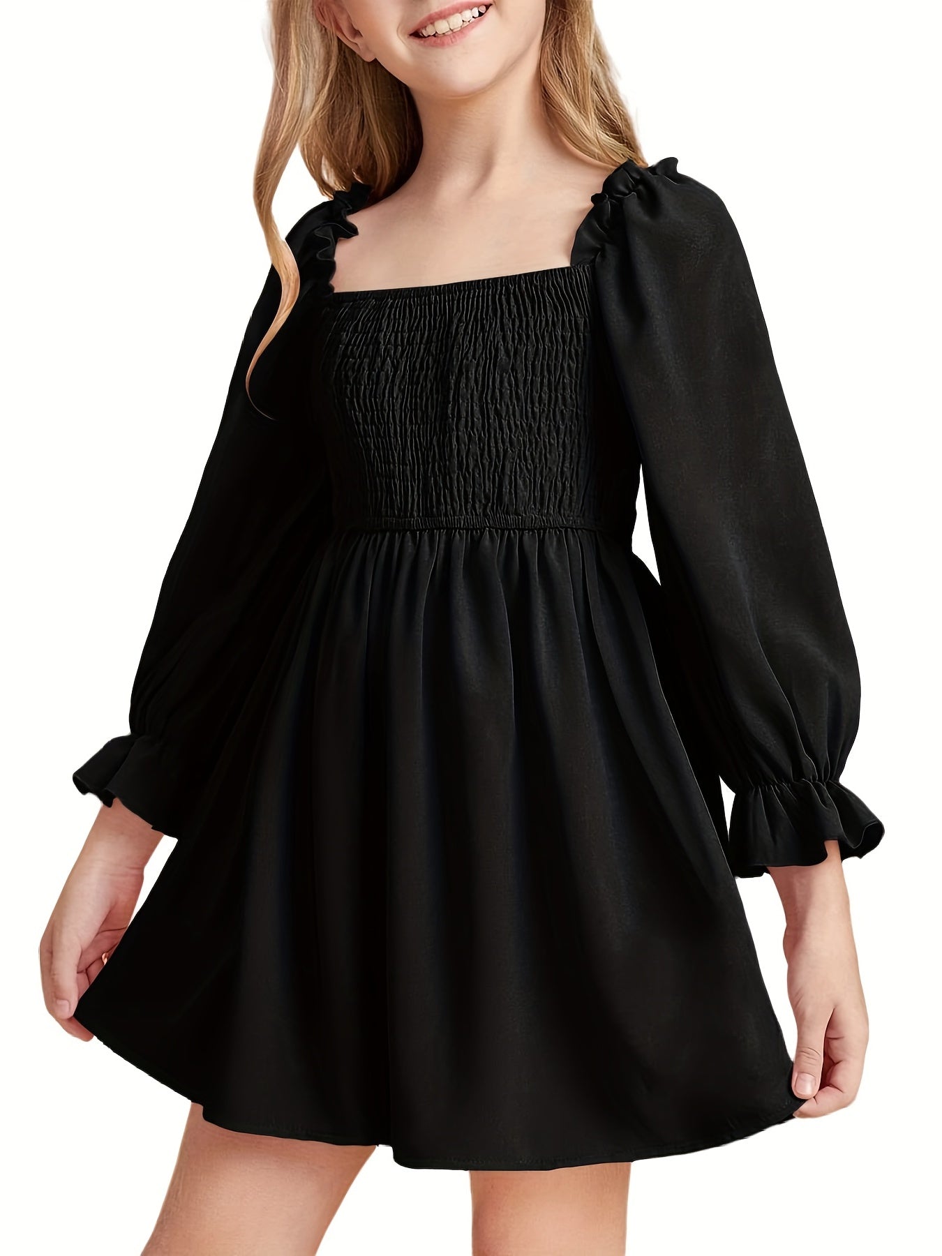 Girls Long Sleeve Princess Dress For Autumn