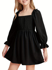 Girls Long Sleeve Princess Dress For Autumn