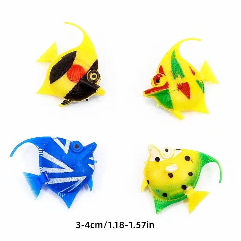 Realistic Artificial Fish Decorations for Aquarium Plastic Ornaments