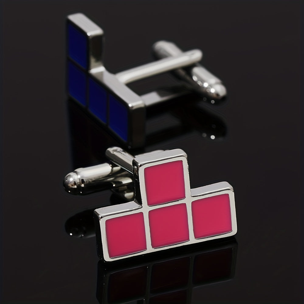 Square Cufflinks Cuff Nails Shirt Cufflinks Sleeves Studs Accessories