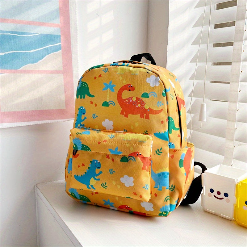 Small Dinosaur Pattern Backpack for Kids