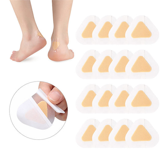 20pcs Gel Heel Protector Foot Sticker Sticky Blister Pad Heel Liner Shoe Sticker