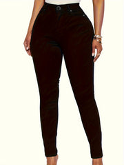  High Rise Stretch Skinny Jeans