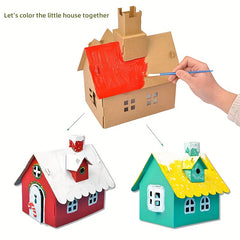 DIY Gift Cookie House Making Material Pack Christmas Tree Decoration