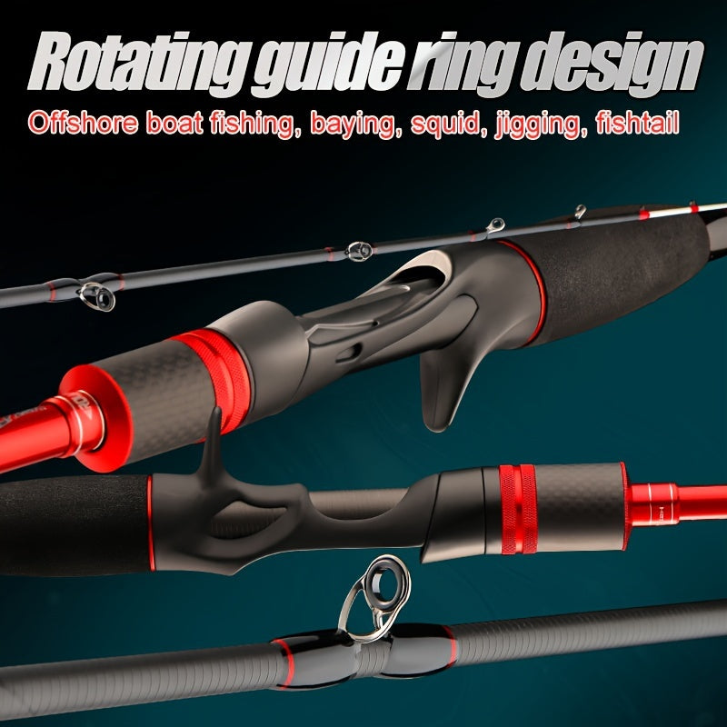 1pc Slow Jigging Fishing Rod Durable Casting Rod for Boat Fishing Tackle