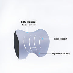 Memory Foam Car Neck Pillow Lumbar Support Set