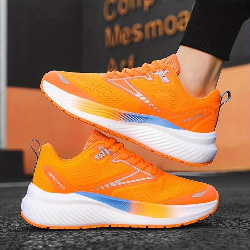 Thick Sole Running Shoes Non Slip Lightweight Sports Sneakers