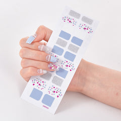 3D Self Adhesive Nail Polish Stickers Full Cover Manicure Stickers