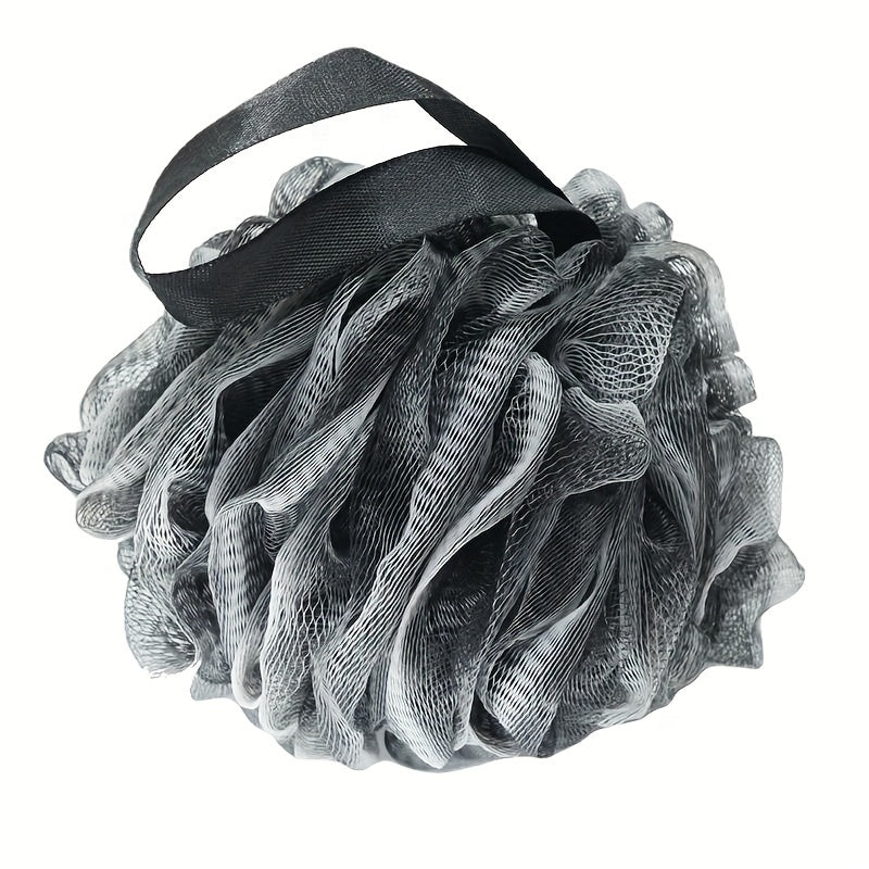 Bamboo Charcoal Bath Ball Mesh Sponge Shower Ball for Soft Skin