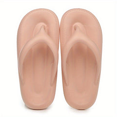Men's Open Toe Flip Flops Lightweight Non Slip Slippers
