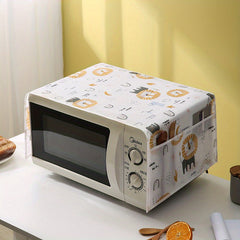 Microwave Oven Cover Dustproof Waterproof Anti-fouling Kitchen Storage